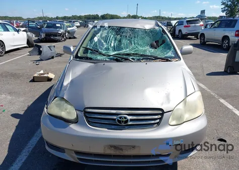 2003 Toyota Corolla Ce/Le/S from USA, damaged, VIN 2T1BR32E53C088675